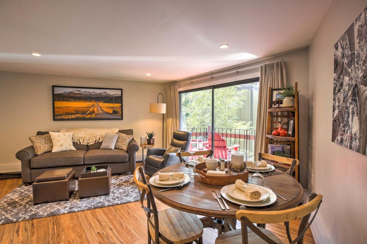 Breckenridge Condo With Balcony Walk To Ski Resort エクステリア 写真