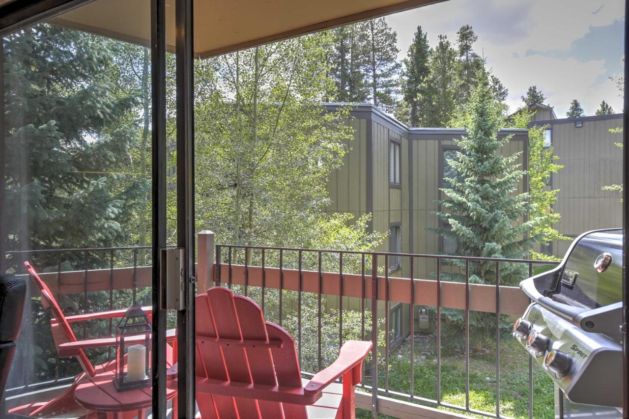 Breckenridge Condo With Balcony Walk To Ski Resort エクステリア 写真