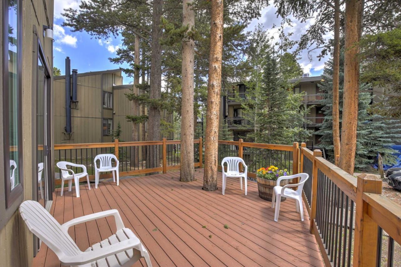 Breckenridge Condo With Balcony Walk To Ski Resort エクステリア 写真